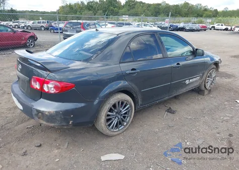 2004 Mazda Mazda6 I из США, поврежденный, VIN 1YVFP80C545N15187